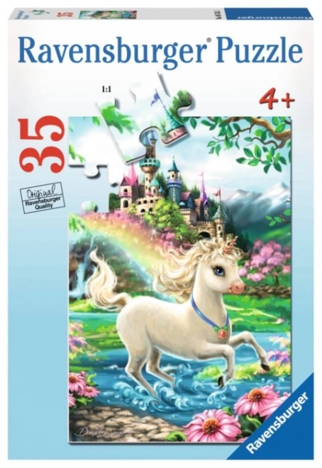 Puzzle Castelul Unicornilor 35 piese