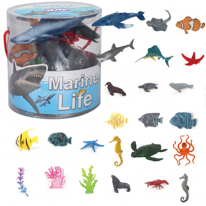 Set figurine animale marine Woopie