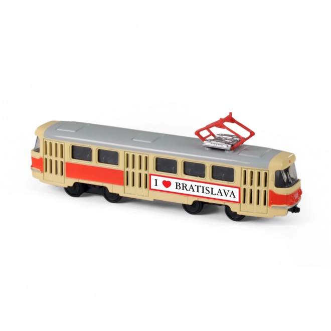 Tramvai retro metalică Bratislava 16 cm