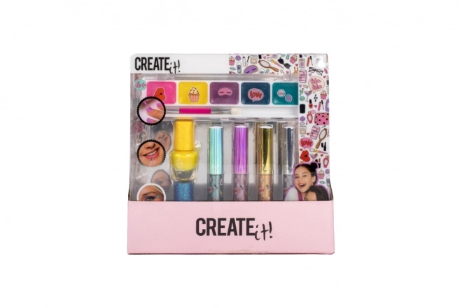Set de machiaj Creat It Metalic