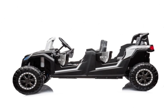 Mașină electrică pentru copii 4x4 Buggy alb