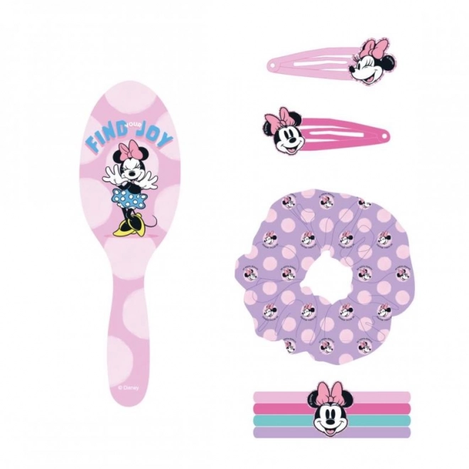 Set accesorii de păr Minnie 8 bucăți