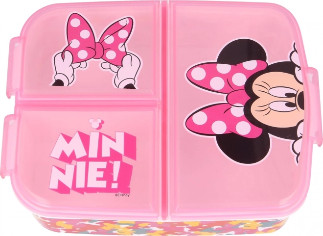 Cutie de prânz Minnie cu mai multe compartimente