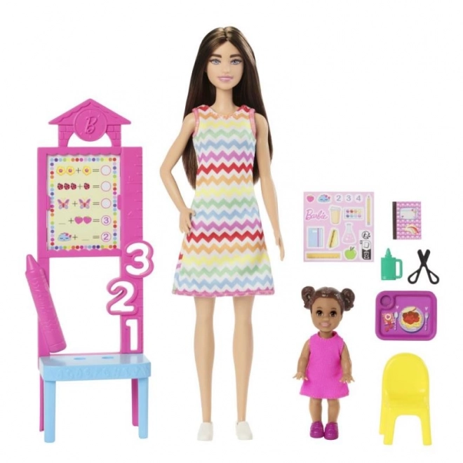Set de joc Barbie profesii - Profesoară