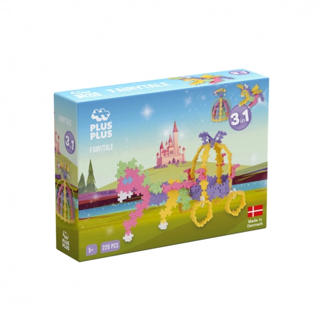 Cărămizi PlusPlus Mini Pastel 3în1 220 buc