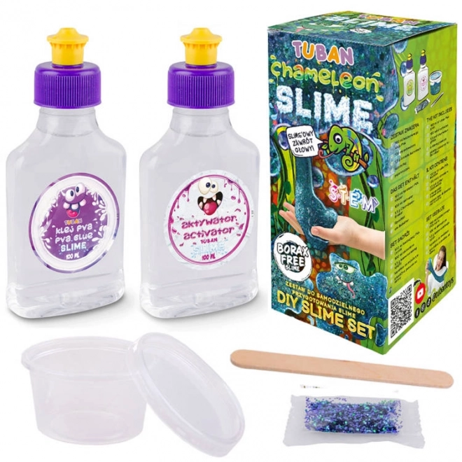 Set creativ pentru slime chameleon