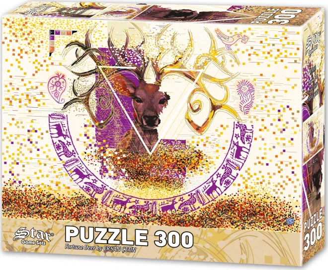 Puzzle Jelenul Norocos 300 piese