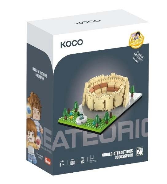 Set de construcție KOCO Colosseum mini plastic