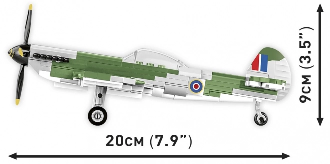 Model Spitfire Mk. XVI bubbletop din Cobi