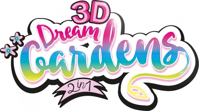 Set creativ EDUCA 3D Dream Gardens: Castel 2 în 1