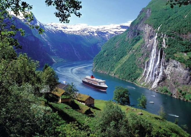 Puzzle Ravensburger Fiord Norvegian 1000 piese