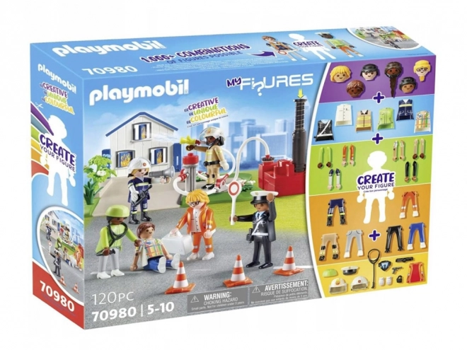 Set figurine Playmobil acțiune de salvare