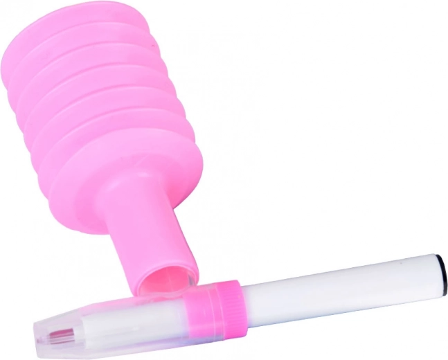 Efect airbrush ușor datorită pompiței manuale