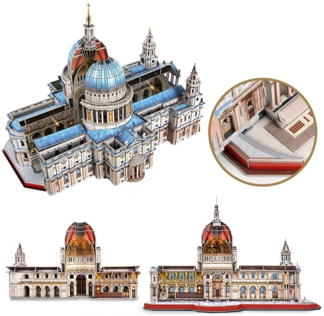 Puzzle 3D Catedrala Sfântul Paul 643 piese