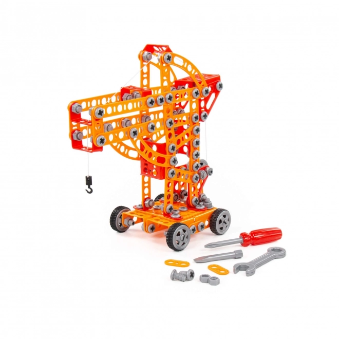 Set de construcție Micul inginer - 235 bucăți