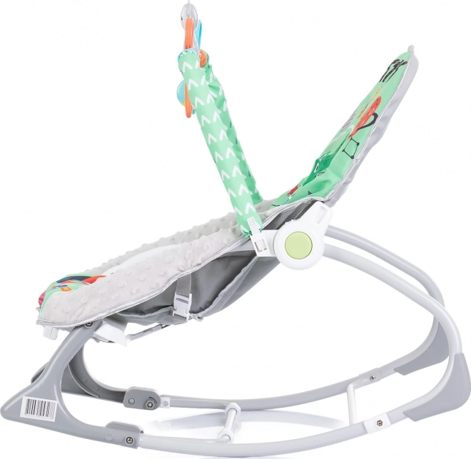 Leagăn vibrațional Chipolino Baby Spa Verde