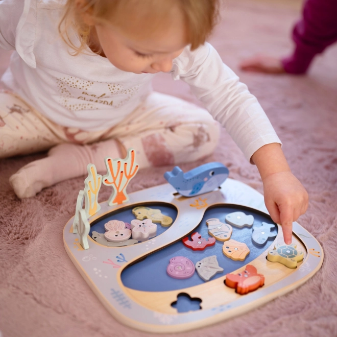 Joc de îndemânare Ocean sub apă de la Tooky Toy