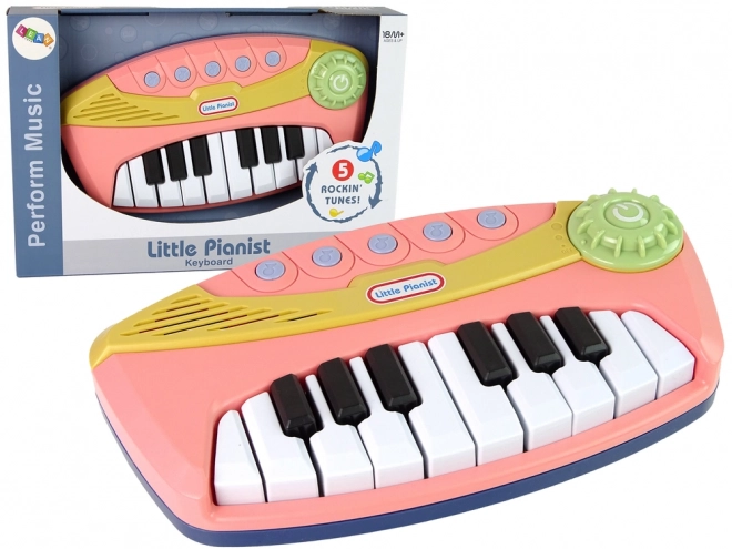 pian interactiv roz Little Pianist