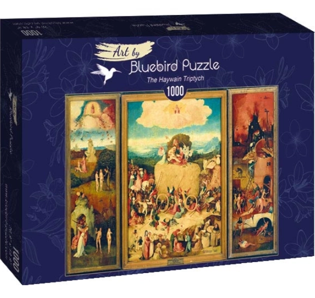 Puzzle Carul cu Fân Bluebird 1000 Piese