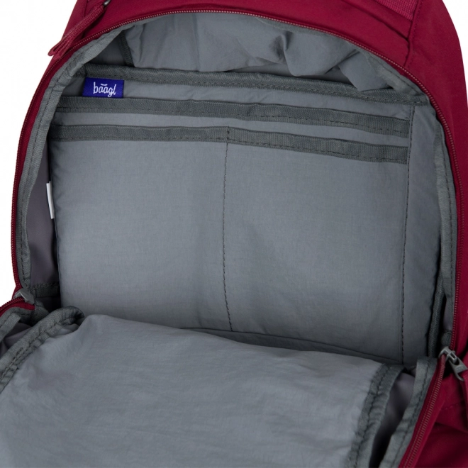 Baagl rucsac Dash burgundy