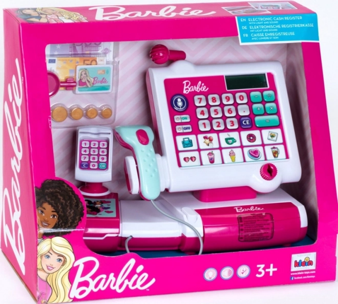 casa de marcat cu scanner Barbie