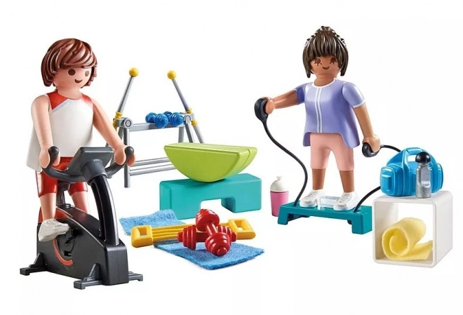 Set de antrenament fitness cu figurine My Life