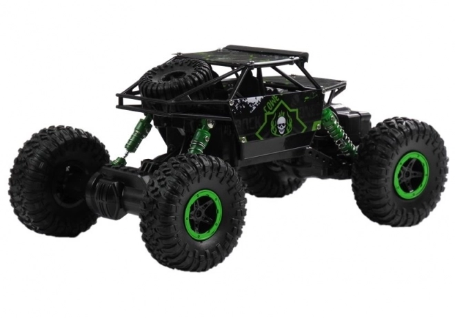 Mașină teleghidată verde 1:18