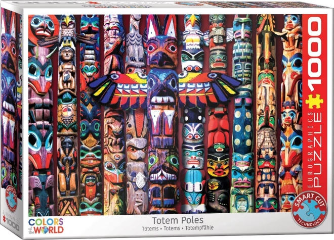 Puzzle Totemuri Indiene 1000 piese