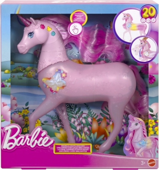 Barbie unicorn magic cu lumini și sunete