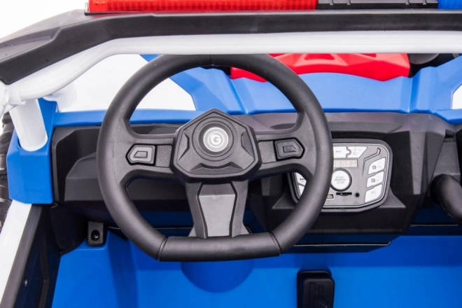 Mașinuță de poliție pentru copii cu acumulator 4x4 Buggy XB-2118