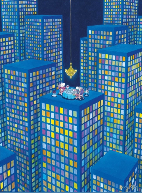 CLEMENTONI Puzzle Cină 500 piese