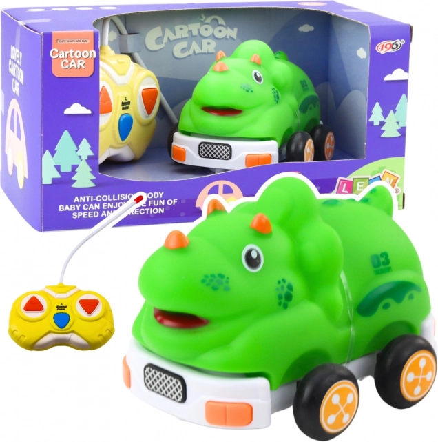 Mașinuță Dino controlată cu oglindă