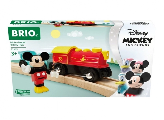 Tren cu baterii Mickey Mouse