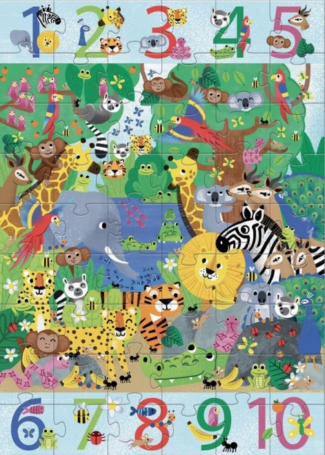 DJECO Puzzle Junglă 54 piese