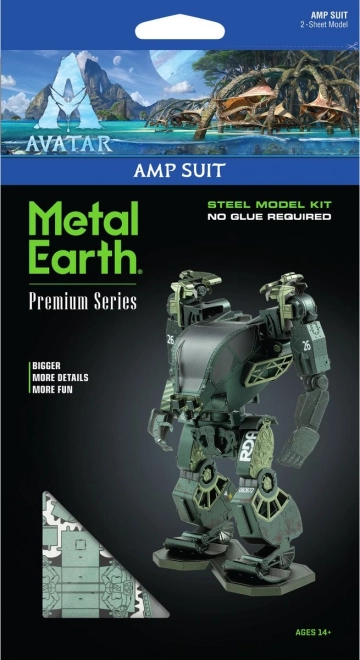 Piesă puzzle 3D Metal Earth Serie Premium: Avatar AMP Suit