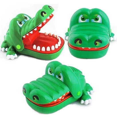 Joc de îndemânare crocodilul mușcăcios cu dintele bolnav la dentist