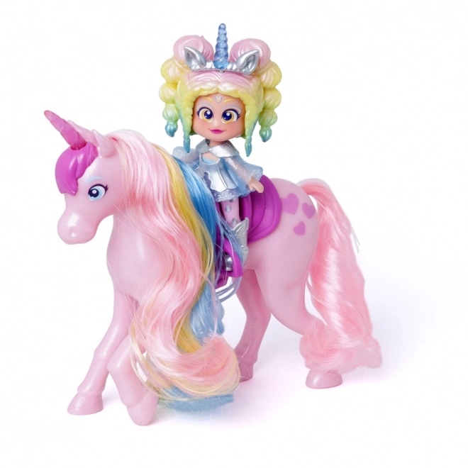 Păpușa KookyLoos Unicornul Curcubeu