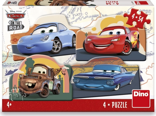 Puzzle Dino Cars Pentru Călătorii