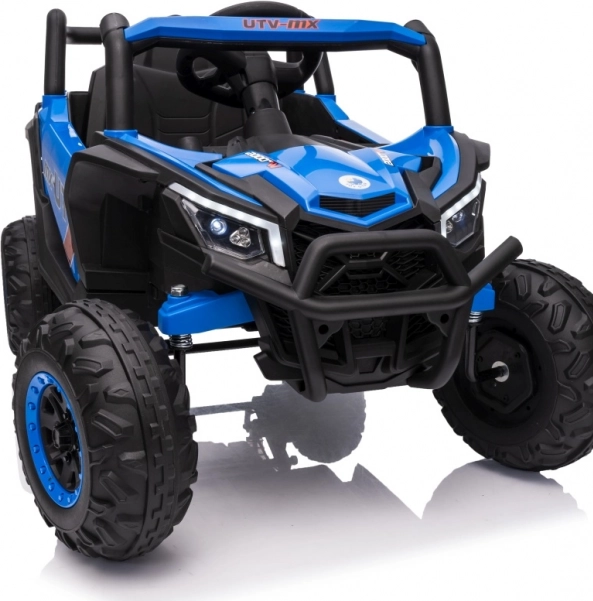 Vehicul electric pentru copii Buggy Madman UTV-MX albastru