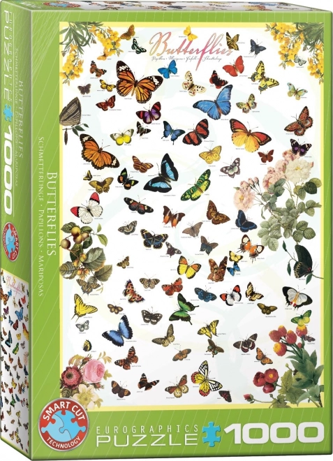 Puzzle fluturi 1000 piese