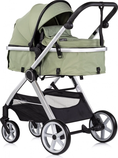 Cărucior combinat 2‑în‑1 Chipolino Vista Basil