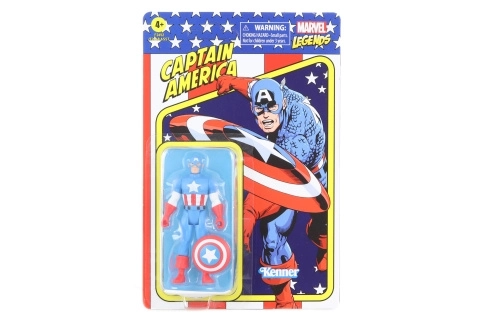 Figurină retro Captain America 3.75