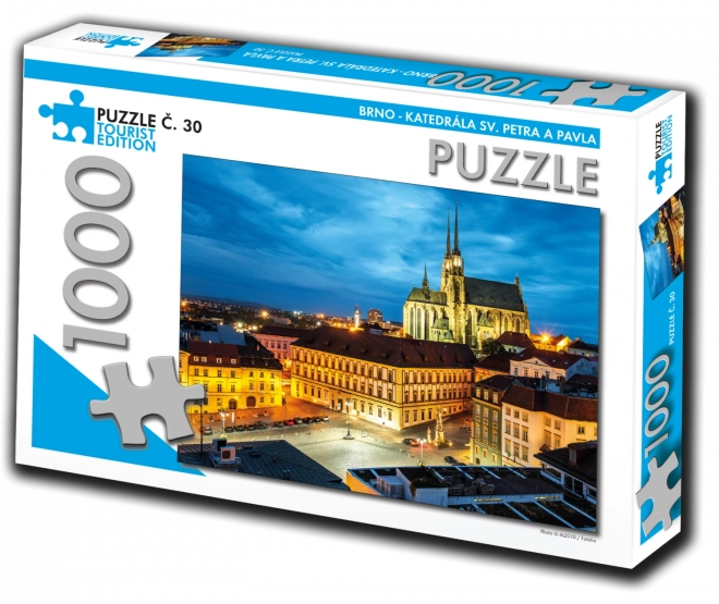 puzzle catedrala sf. Petru și Pavel din Brno, ediție turistică