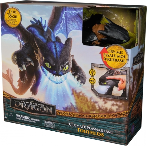 Cum să-ți dresezi dragonul Fărădinți cu efecte sonore și de lumini
