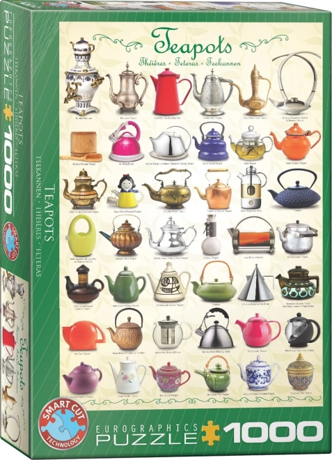 Puzzle Ceainice EUROGRAPHICS 1000 piese