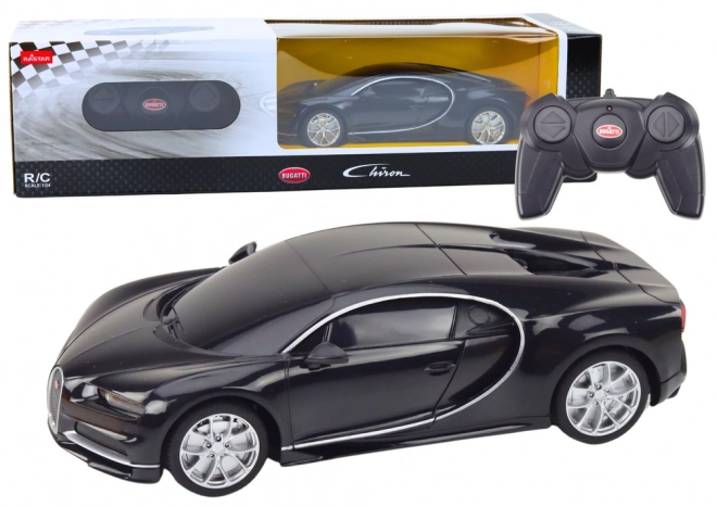 mașină cu telecomandă Bugatti Chiron 1:24 negru