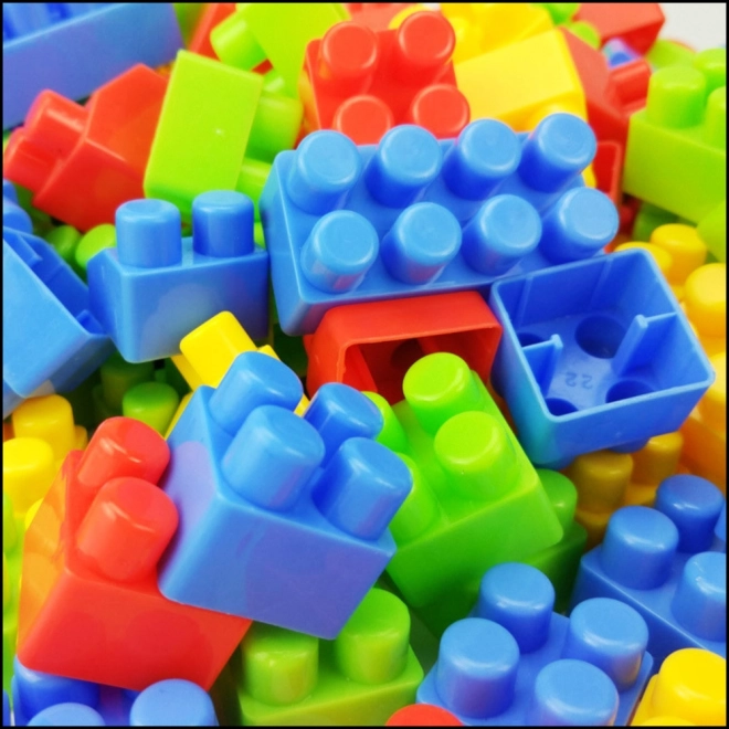 Set educativ de construcții colorat 60 buc
