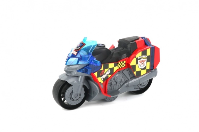 Jucărie motocicletă realistă cu efecte luminoase și sonore