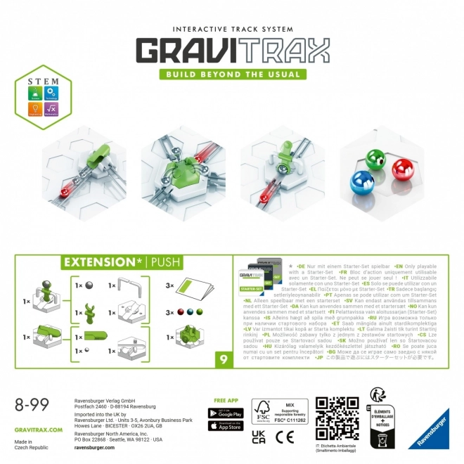 Set extins 3 în 1 pentru pista Ravensburger GraviTrax