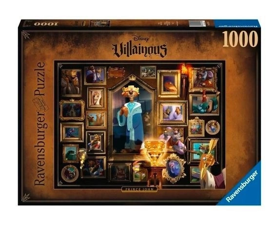 Puzzle Ravensburger Villainous: Regele cu Coarne 1000 piese